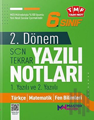 6. Sınıf 2. Dönem 1. ve 2. Yazılı Notları Son Tekrar | Kitap Ambarı