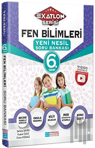 6. Sınıf Exatlon Serisi Fen Bilimleri Yeni Nesil Soru Bankası | Kitap 