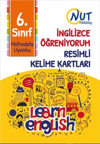 6. Sınıf İngilizce Öğreniyorum Resimli Kelime Kartları | Kitap Ambarı