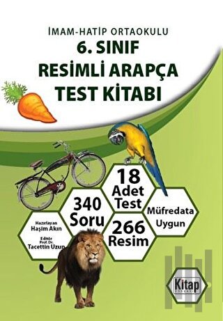 6. Sınıf Resimli Arapça Test Kitabı | Kitap Ambarı