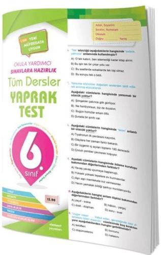 6. Sınıf Tüm Dersler Yaprak Test | Kitap Ambarı