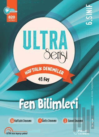 6. Sınıf Ultra Serisi Fen Bilimleri Haftalık Denemeler 41 Föy | Kitap 