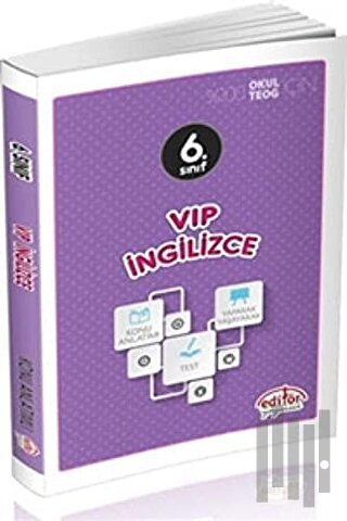 6. Sınıf VIP İngilizce Konu Anlatımlı | Kitap Ambarı