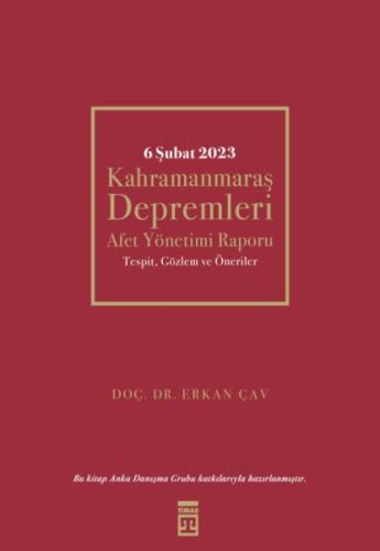 6 Şubat Kahramanmaraş Depremleri | Kitap Ambarı