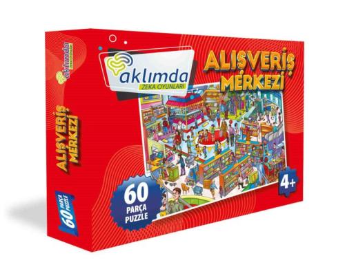 60 Parça Puzzle Alışveriş Merkezi | Kitap Ambarı