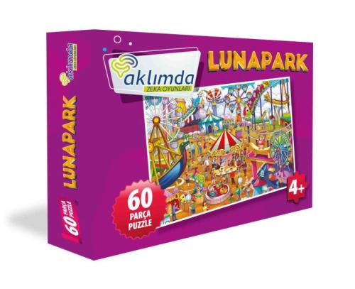 60 Parça Puzzle Lunapark | Kitap Ambarı