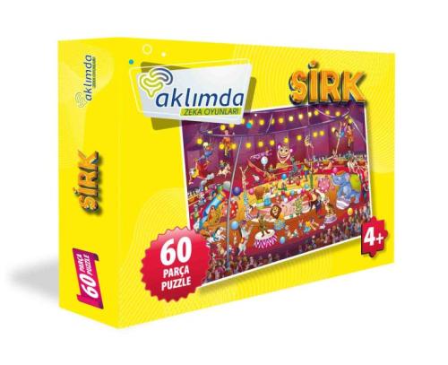 60 Parça Puzzle Sirk | Kitap Ambarı