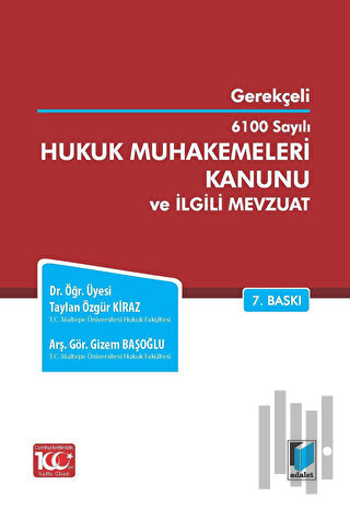 6100 Sayılı Hukuk Muhakemeleri Kanunu ve İlgili Mevzuat | Kitap Ambarı