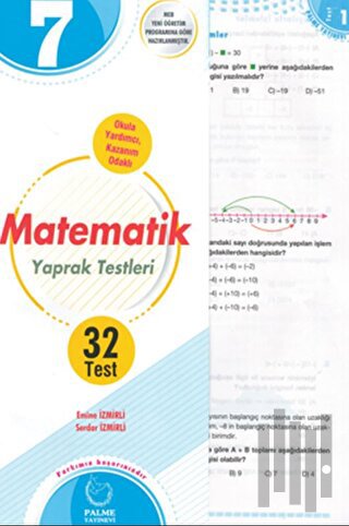 7. Sınıf Matematik Yaprak Testleri | Kitap Ambarı