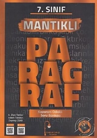 7. Sınıf Paragraf Mantıklı Soru Bankası | Kitap Ambarı