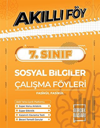 7. Sınıf Sosyal Bilgiler Akıllı Föy | Kitap Ambarı