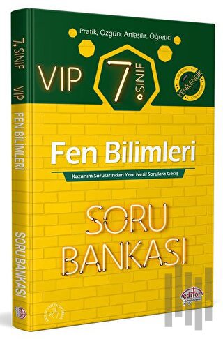 7. Sınıf VIP Fen Bilimleri Soru Bankası | Kitap Ambarı