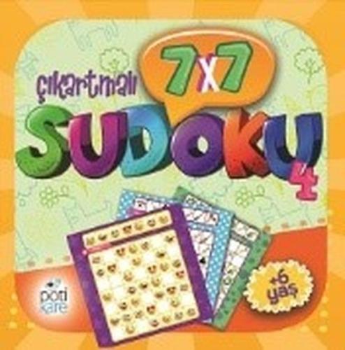 7x7 Çıkartmalı Sudoku - 4 (Çıkartmalı) | Kitap Ambarı