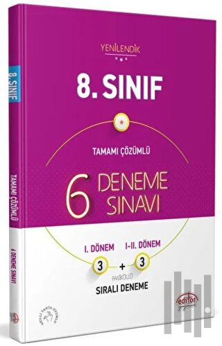 8. Sınıf 6 Deneme Sınavı Tamamı Çözümlü | Kitap Ambarı