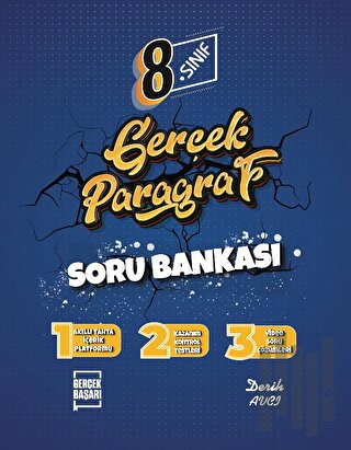 8. Sınıf Gerçek Paragraf Soru Bankası | Kitap Ambarı