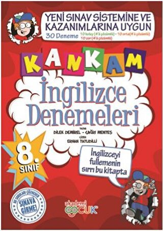 8. Sınıf Kankam İngilizce Denemeleri | Kitap Ambarı