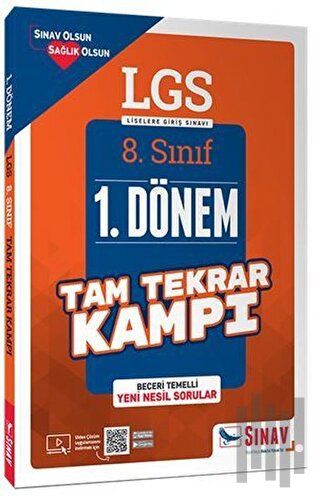 8. Sınıf LGS 1. Dönem Çözümlü Tam Tekrar Kampı | Kitap Ambarı