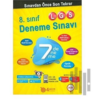 8. Sınıf LGS 7 Deneme Sınavı | Kitap Ambarı