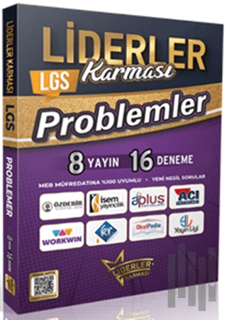 8. Sınıf LGS Problemler Denemeleri 8 Yayın 16 Deneme | Kitap Ambarı