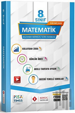 8. Sınıf Matematik Kazanım Merkezli Soru Bankası | Kitap Ambarı