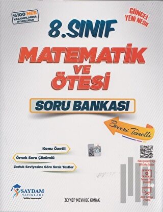 8. Sınıf Matematik ve Ötesi Soru Bankası | Kitap Ambarı