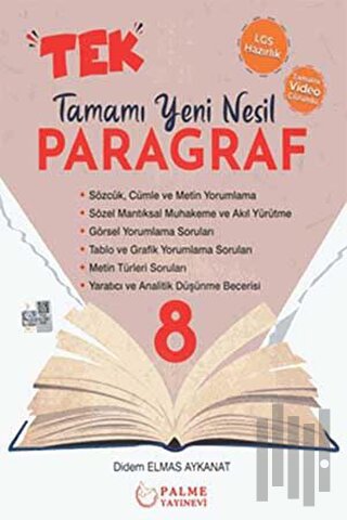 8. Sınıf Tek Paragraf Tamamı Yeni Nesil Soru Kitabı | Kitap Ambarı