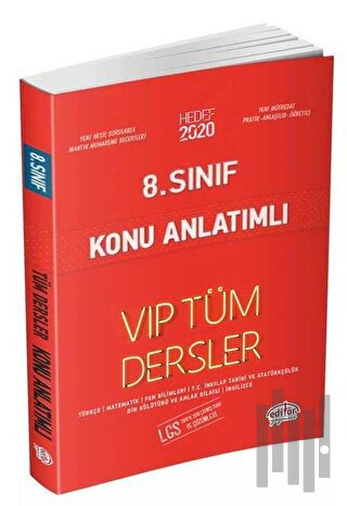 8. Sınıf VİP Tüm Dersler Konu Anlatımlı | Kitap Ambarı