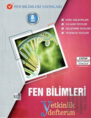 8. Sınıf Yeni Nesil Fen Bilimleri Yetkinlik Defterim | Kitap Ambarı