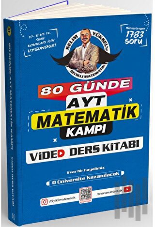 80 Günde AYT Matematik Video Ders Kitabı | Kitap Ambarı