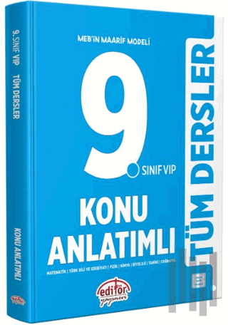 9. Sınıf VIP Tüm Dersler Konu Anlatımlı | Kitap Ambarı