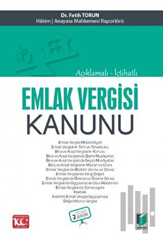 Açıklamalı - İçtihatlı Emlak Vergisi Kanunu | Kitap Ambarı