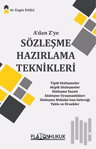 A'dan Z'ye Sözleşme Hazırlama Teknikleri | Kitap Ambarı