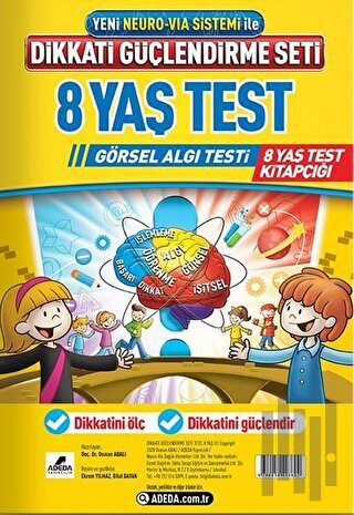 Adeda DGS Dikkati Güçlendirme Seti 8 Yaş Test Görsel Algı Testi | Kita