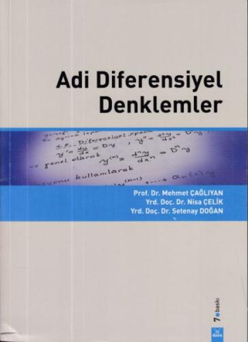 Adi Diferensiyel Denklemler | Kitap Ambarı