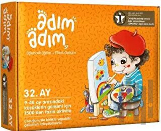 Adım Adım 32. Ay Bebek Eğitim Seti | Kitap Ambarı