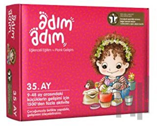 Adım Adım 35. Ay Bebek Eğitim Seti | Kitap Ambarı