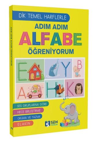 Adım Adım Alfabe Öğreniyorum | Kitap Ambarı