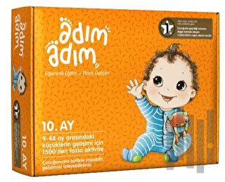 Adım Adım Bebek Eğitim Seti 10. Ay | Kitap Ambarı