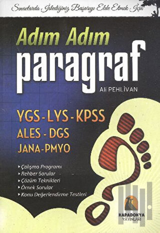 Adım Adım Paragraf YGS-LYS-KPSS-ALES-DGS-JANA-PMYO | Kitap Ambarı