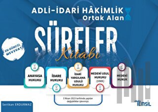 Adli - İdari Hakimlik Ortak Alan Süreler Kitabı | Kitap Ambarı