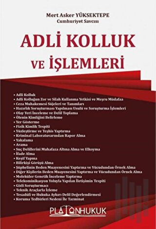 Adli Kolluk ve İşlemleri | Kitap Ambarı