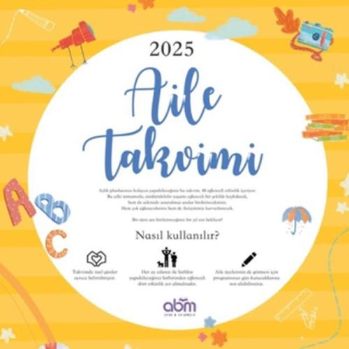 Aile Takvimi 2025 | Kitap Ambarı