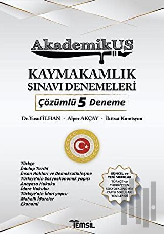 AkademikUS Kaymakamlık Sınavı Denemeleri | Kitap Ambarı