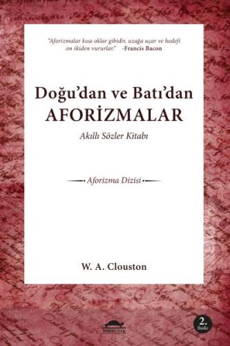 Doğu’dan ve Batı’dan Aforizmalar | Kitap Ambarı