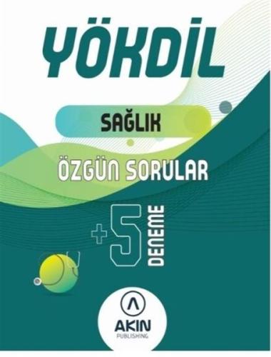 YÖKDİL Sağlık Özgün Sorular ve 5 Deneme | Kitap Ambarı