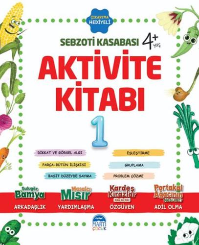 Aktivite Kitabı 1 - Sebzoti Kasabası | Kitap Ambarı