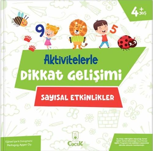 Aktivitelerle Dikkat Gelişimi - Sayısal Etkinlikler | Kitap Ambarı