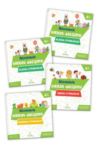 Aktivitelerle Dikkat Gelişimi Serisi (4 Kitap) | Kitap Ambarı