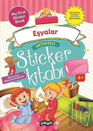 Aktiviteli Sticker Kitabı - Eşyalar | Kitap Ambarı