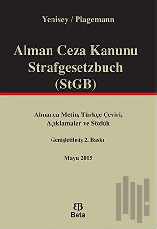 Alman Ceza Kanunu - Strafgesetzbuch (StGB) | Kitap Ambarı